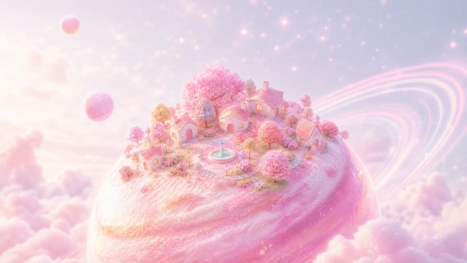 粉鱼星球描绘的梦幻 AI 陪伴场景